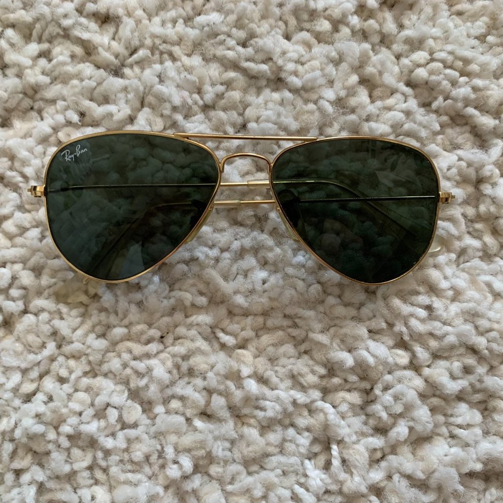 RAY-BAN RB3044 AVIATOR SMALL METAL SUNGLASS